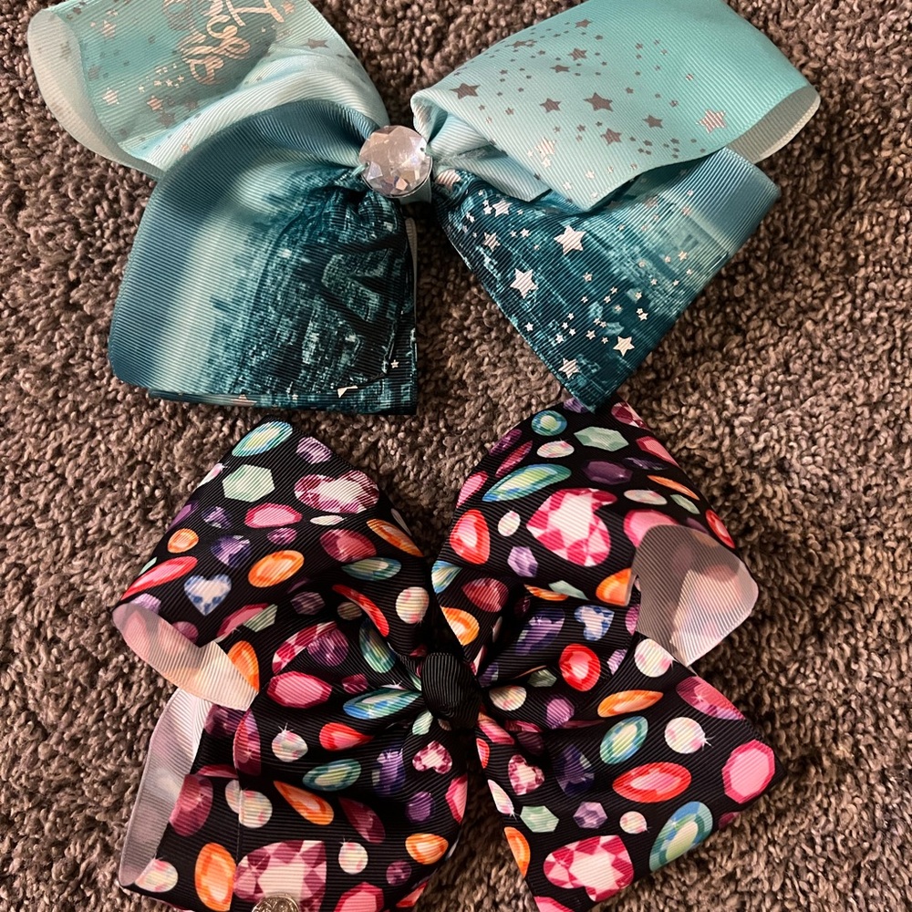 Colorful Hair Bows Set